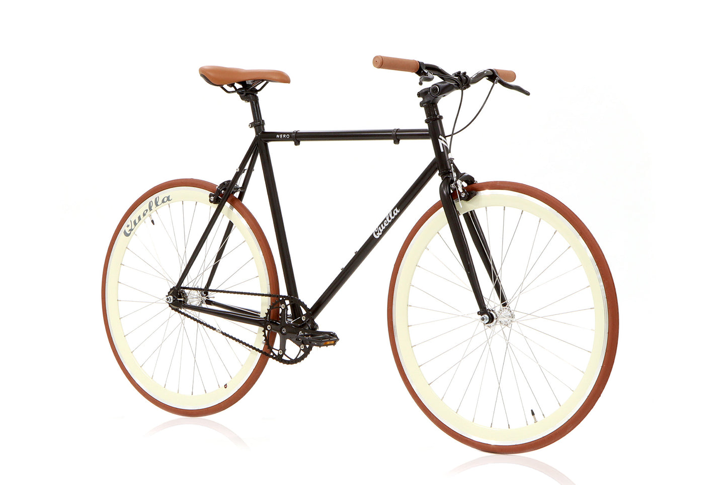 Nero Classic Single-Speed Bicycle - Cappuccino