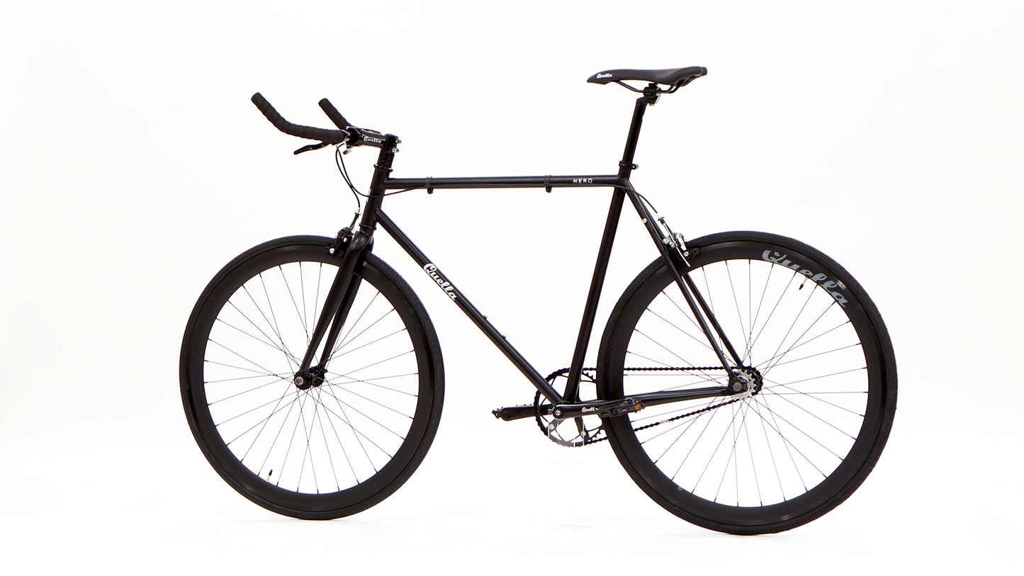 Nero Black Single Speed Bike