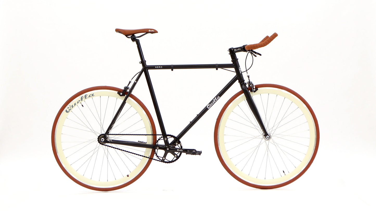 Nero Courier Cappuccino Single-Speed Bike