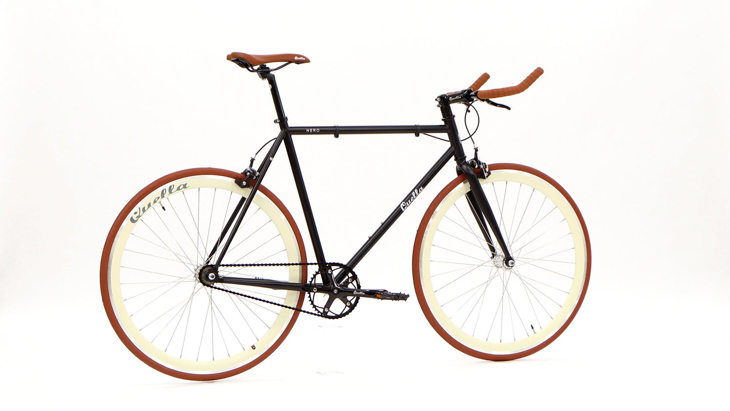 Nero Courier Cappuccino Single-Speed Bike