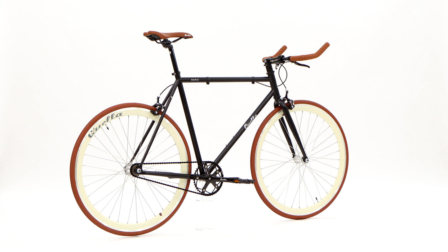 Nero Courier Cappuccino Single-Speed Bike