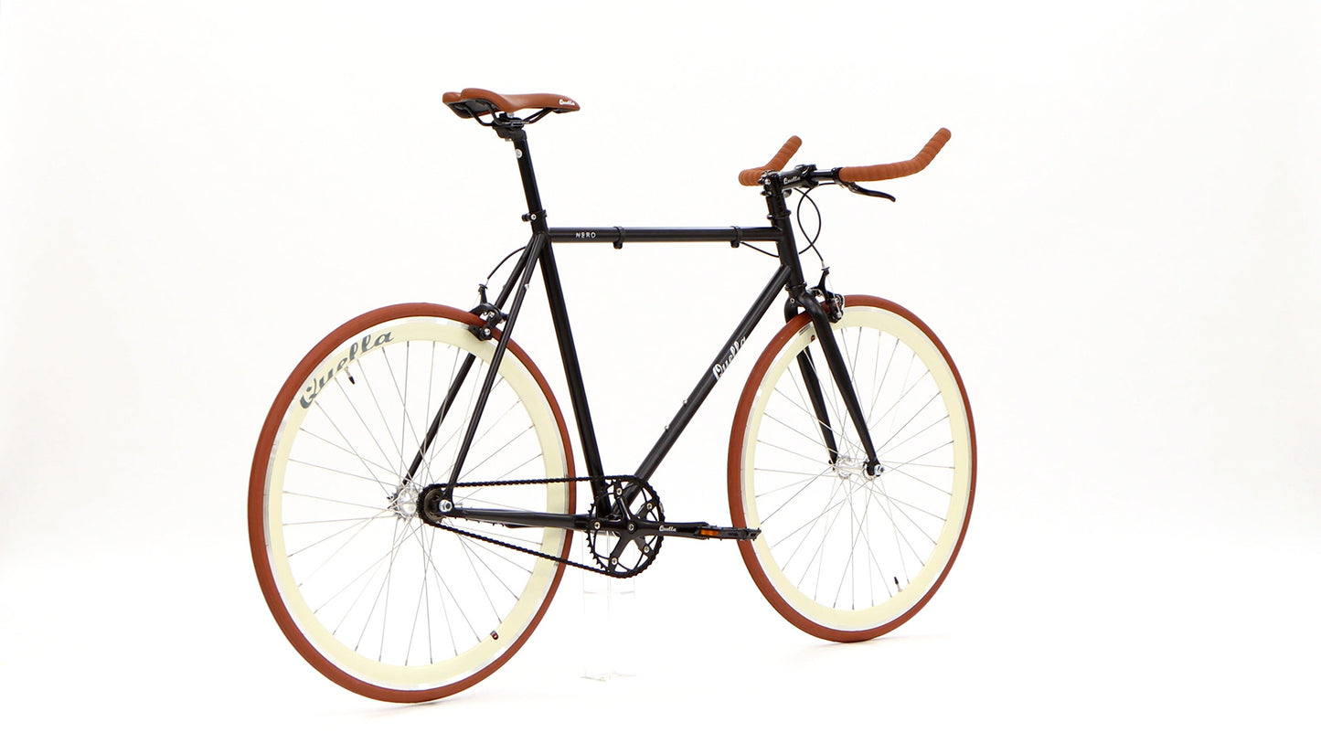 Nero Courier Cappuccino Single-Speed Bike