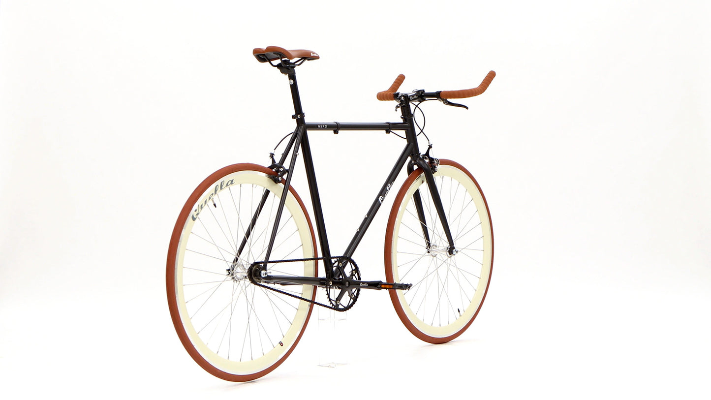 Nero Courier Cappuccino Single-Speed Bike