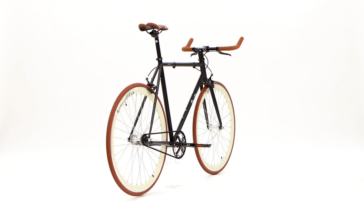 Nero Courier Cappuccino Single-Speed Bike