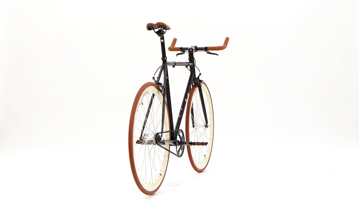 Nero Courier Cappuccino Single-Speed Bike