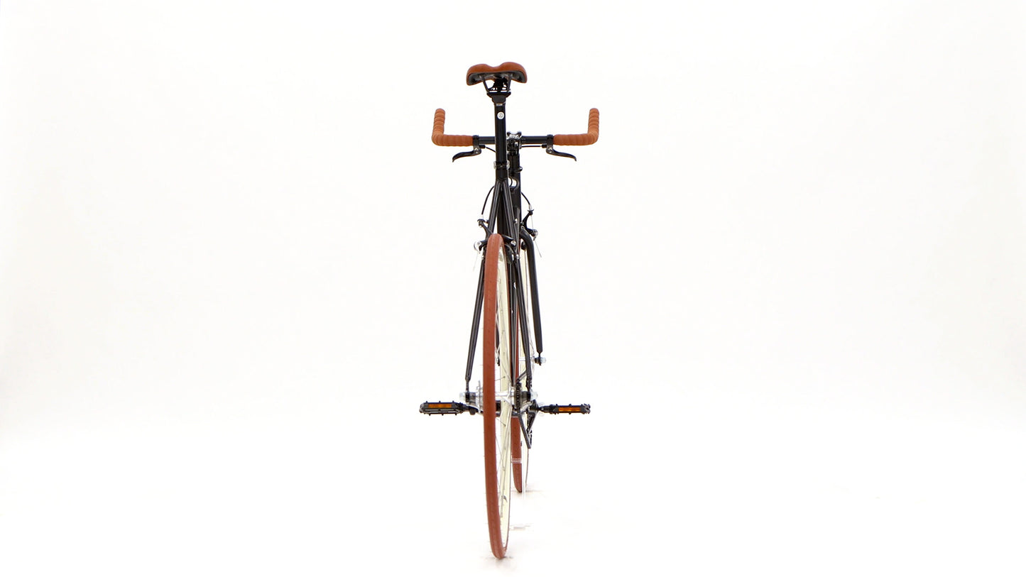 Nero Courier Cappuccino Single-Speed Bike