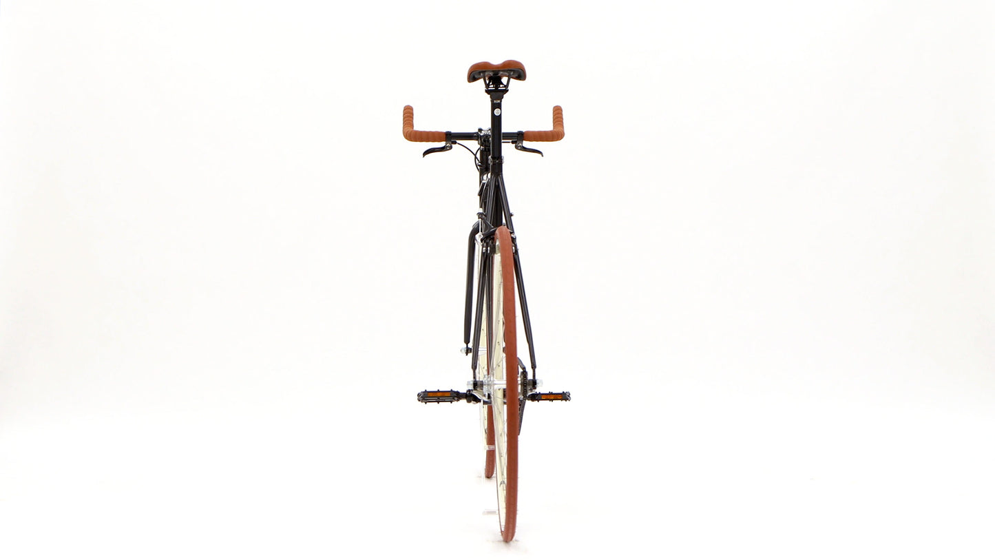 Nero Courier Cappuccino Single-Speed Bike