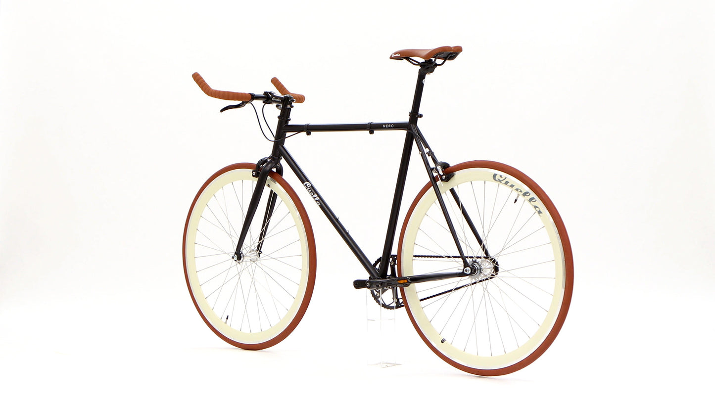 Nero Courier Cappuccino Single-Speed Bike