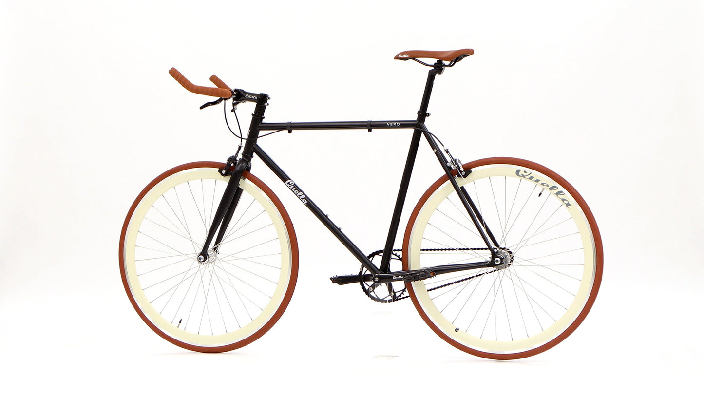 Nero Courier Cappuccino Single-Speed Bike