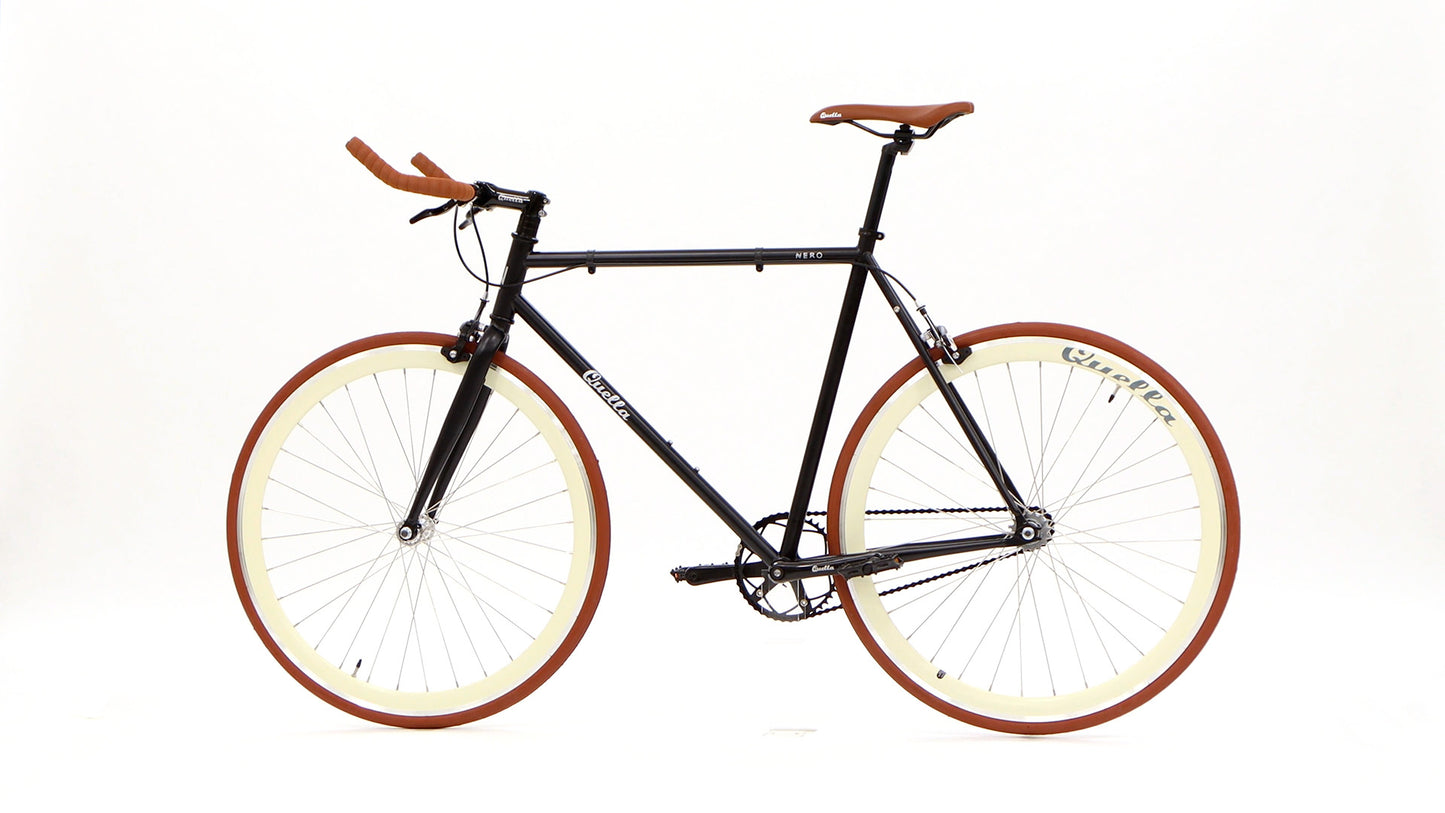 Nero Courier Cappuccino Single-Speed Bike