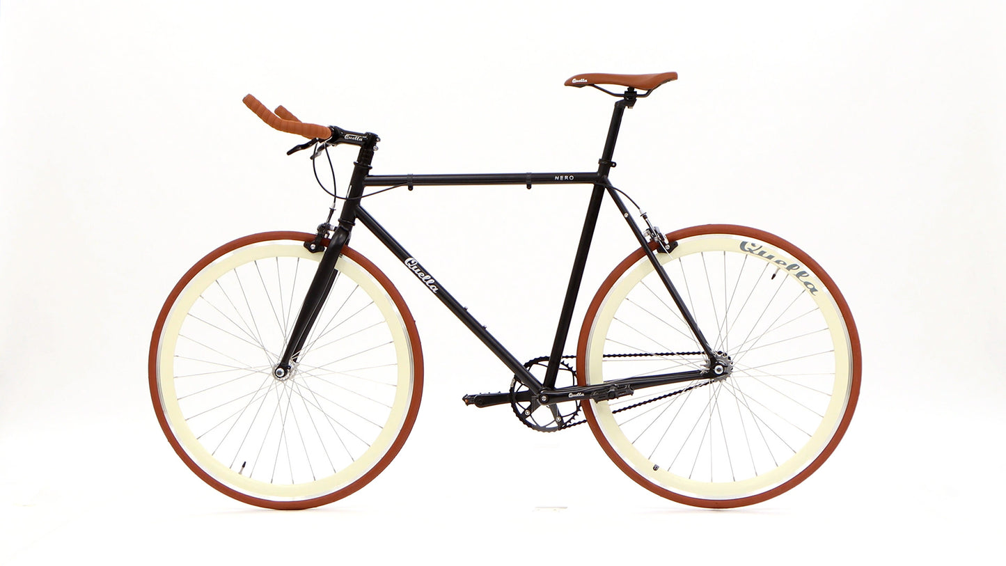 Nero Courier Cappuccino Single-Speed Bike