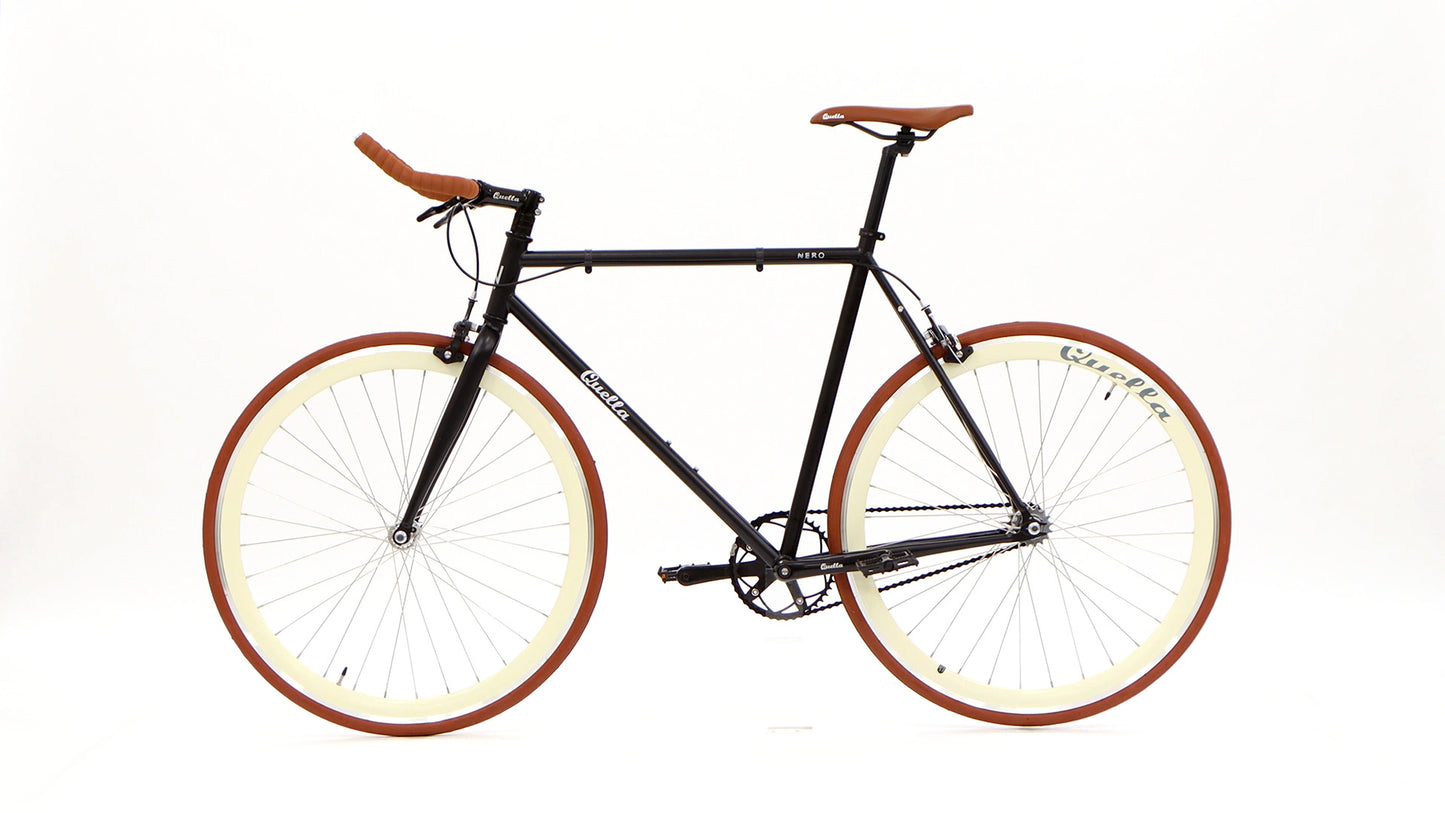 Nero Courier Cappuccino Single-Speed Bike