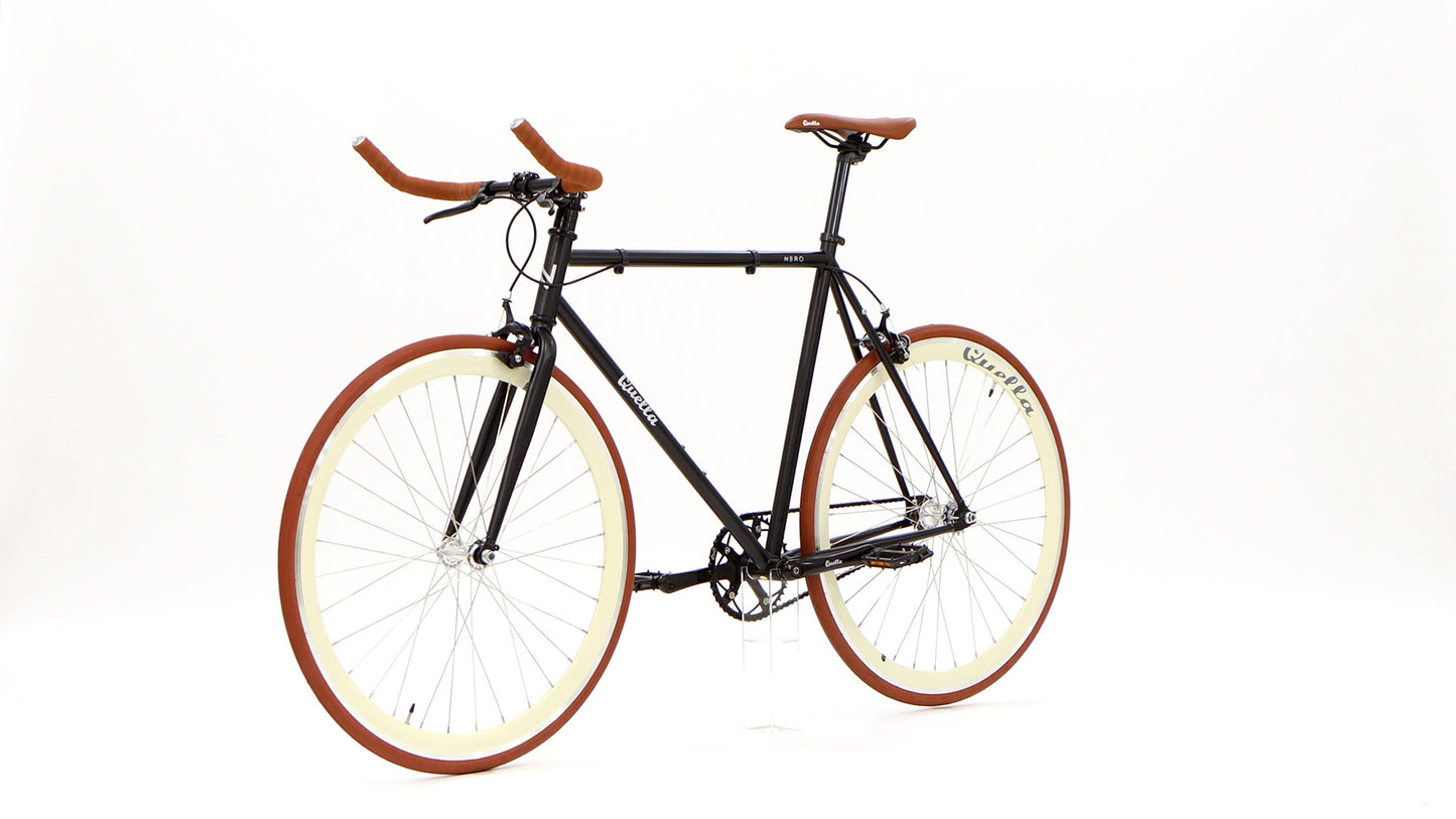 Nero Courier Cappuccino Single-Speed Bike