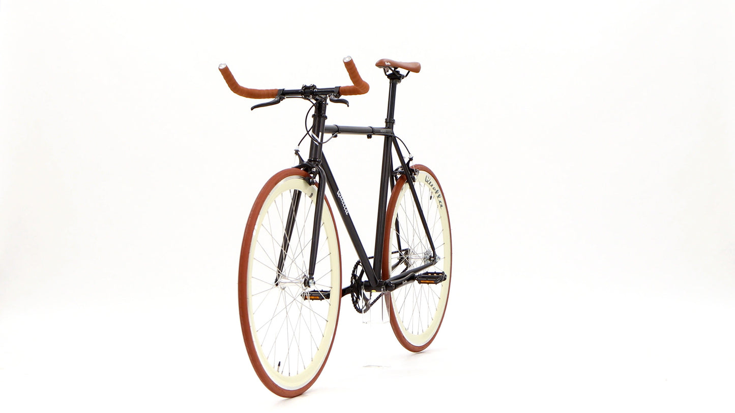 Nero Courier Cappuccino Single-Speed Bike