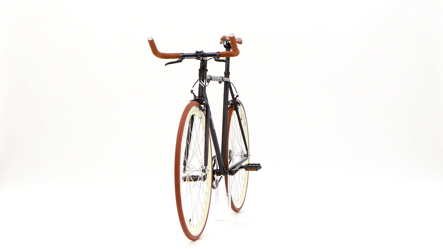 Nero Courier Cappuccino Single-Speed Bike