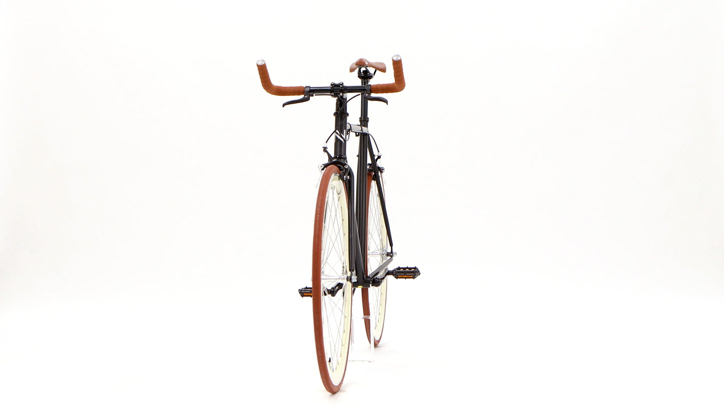 Nero Courier Cappuccino Single-Speed Bike