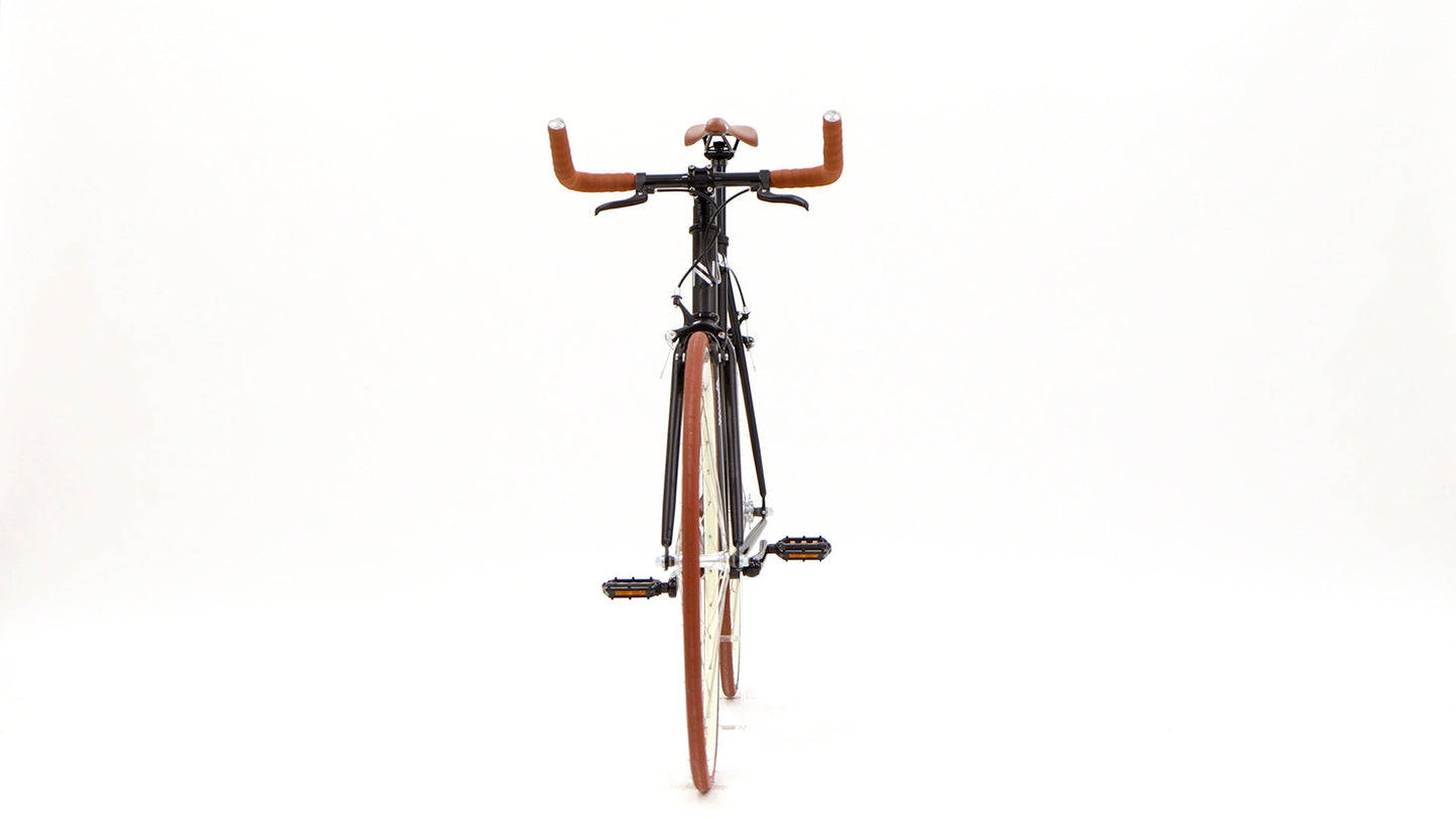 Nero Courier Cappuccino Single-Speed Bike