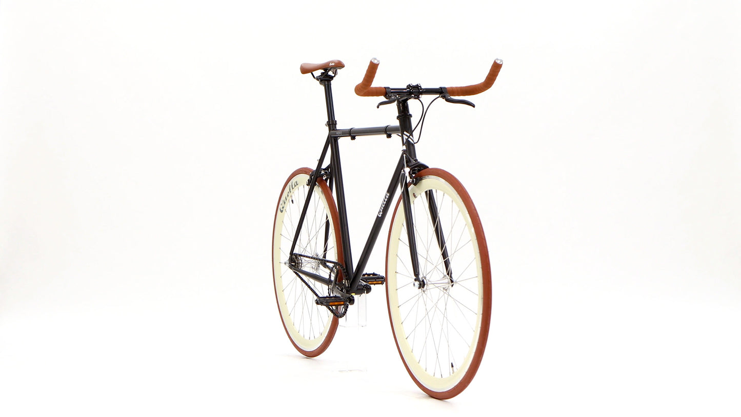 Nero Courier Cappuccino Single-Speed Bike