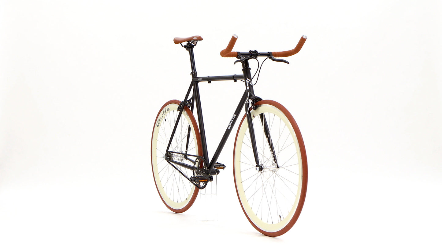 Nero Courier Cappuccino Single-Speed Bike