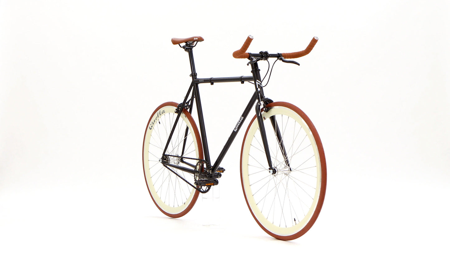 Nero Courier Cappuccino Single-Speed Bike