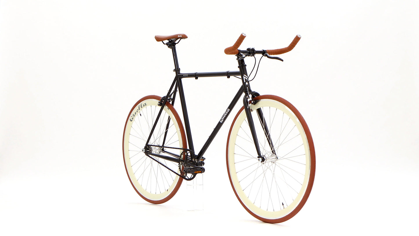 Nero Courier Cappuccino Single-Speed Bike