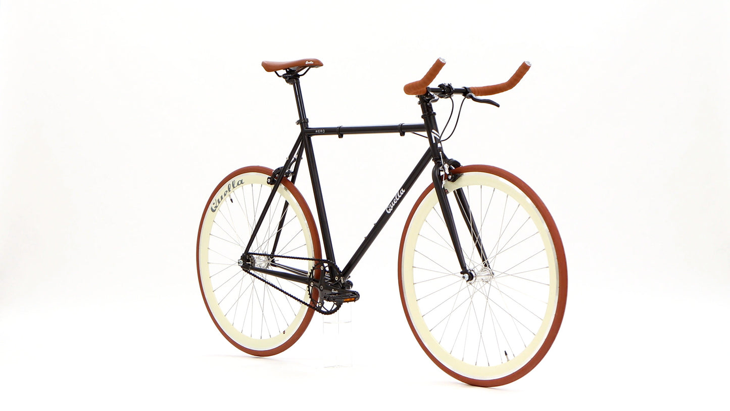 Nero Courier Cappuccino Single-Speed Bike