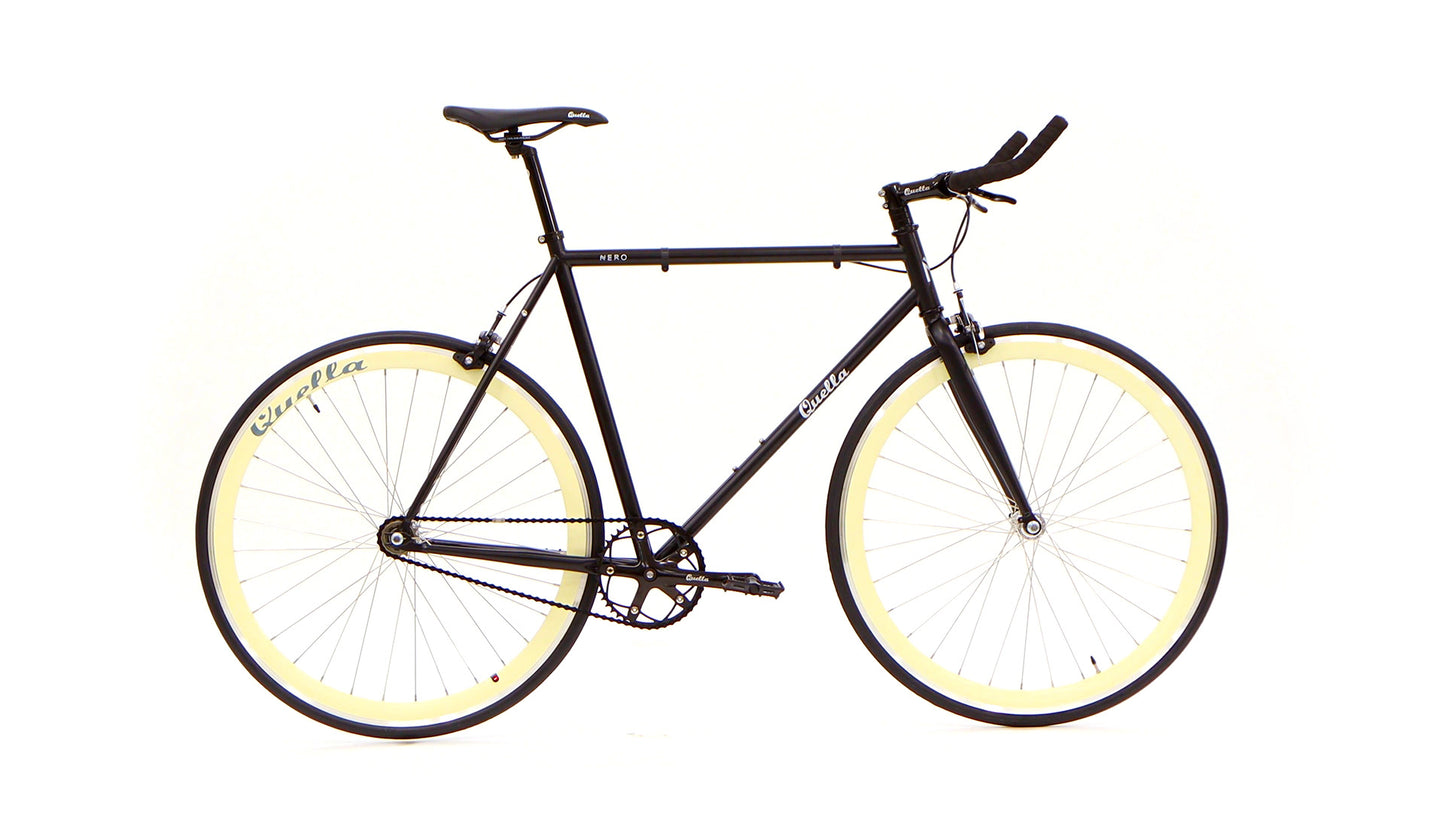 Nero Courier Cream Single-Speed Bike