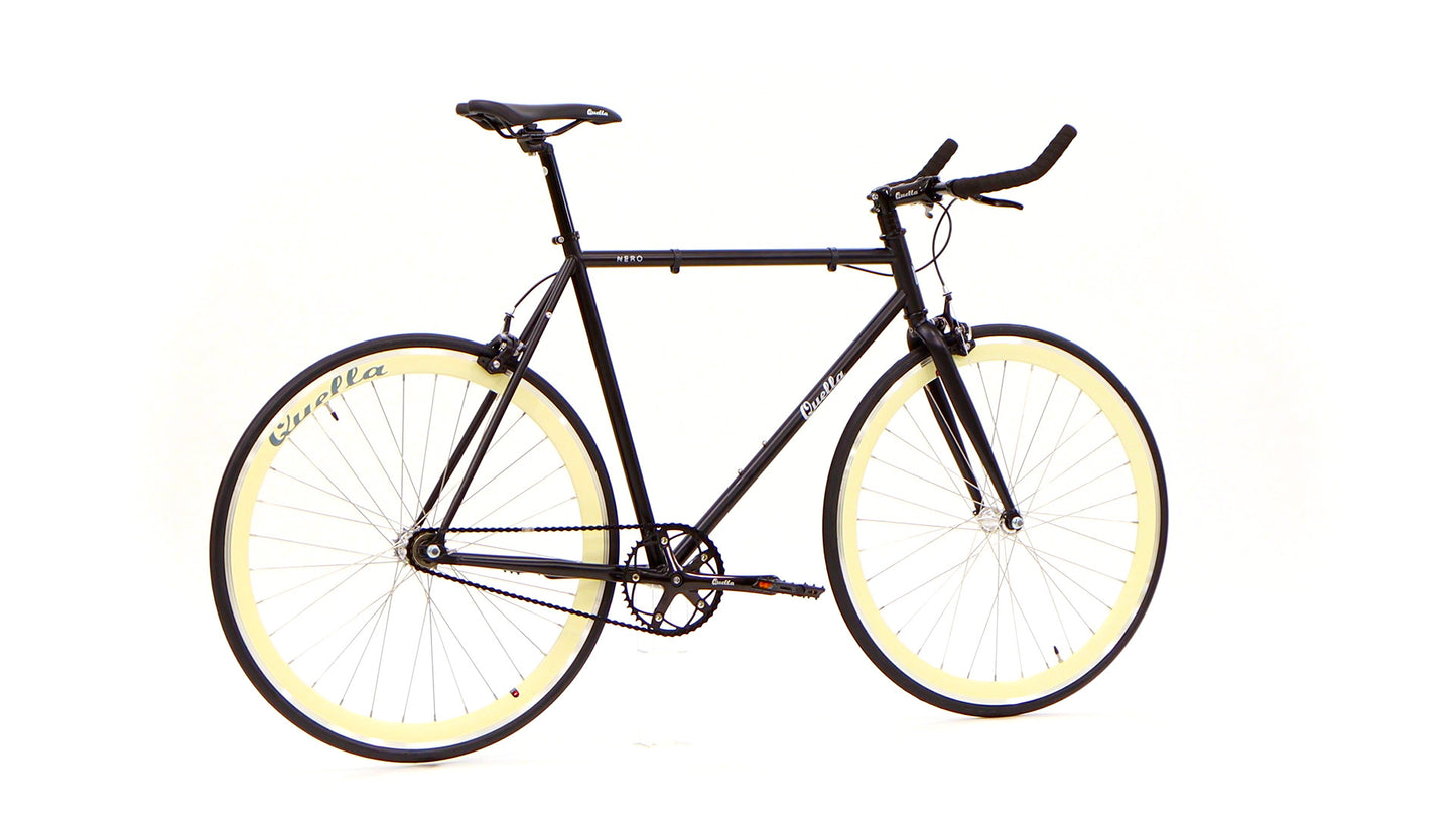 Nero Courier Cream Single-Speed Bike