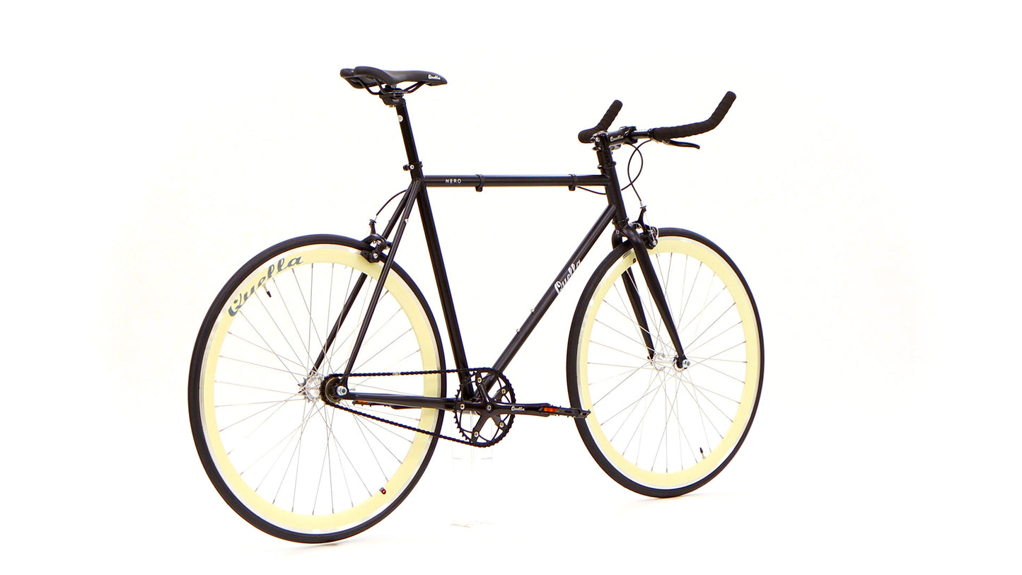 Nero Courier Cream Single-Speed Bike