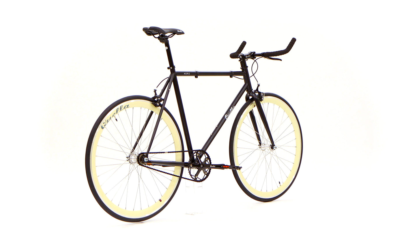 Nero Courier Cream Single-Speed Bike