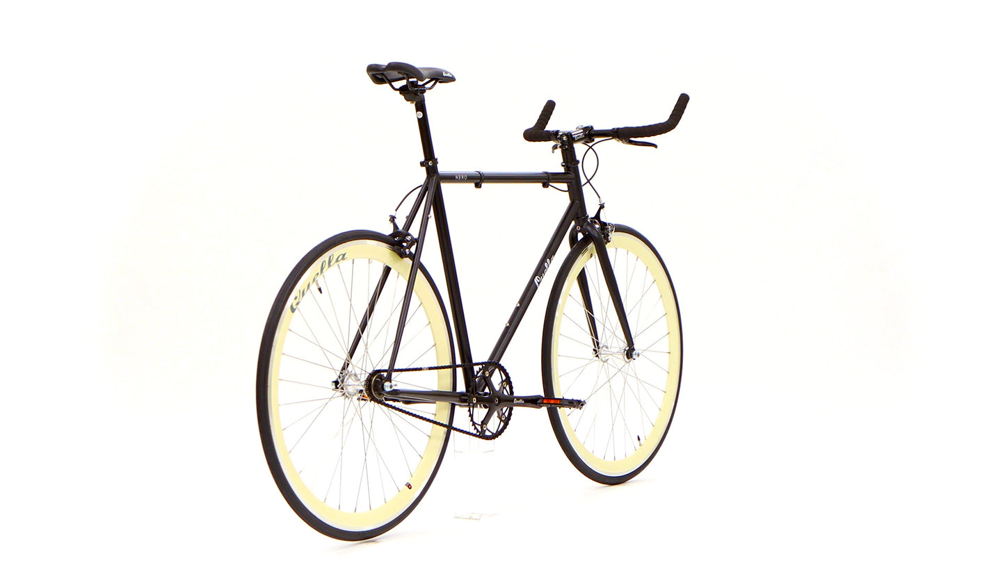 Nero Courier Cream Single-Speed Bike