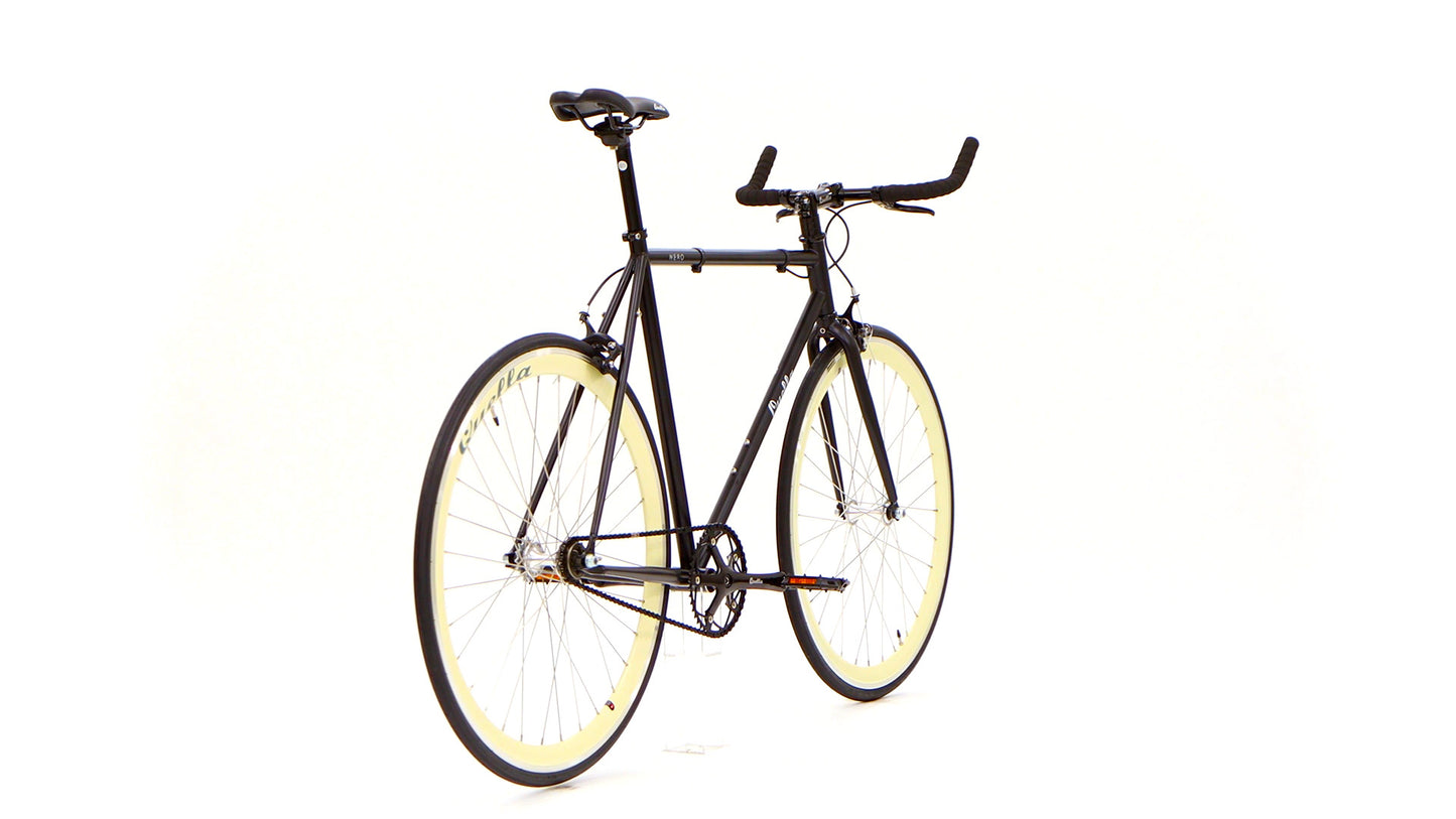 Nero Courier Cream Single-Speed Bike