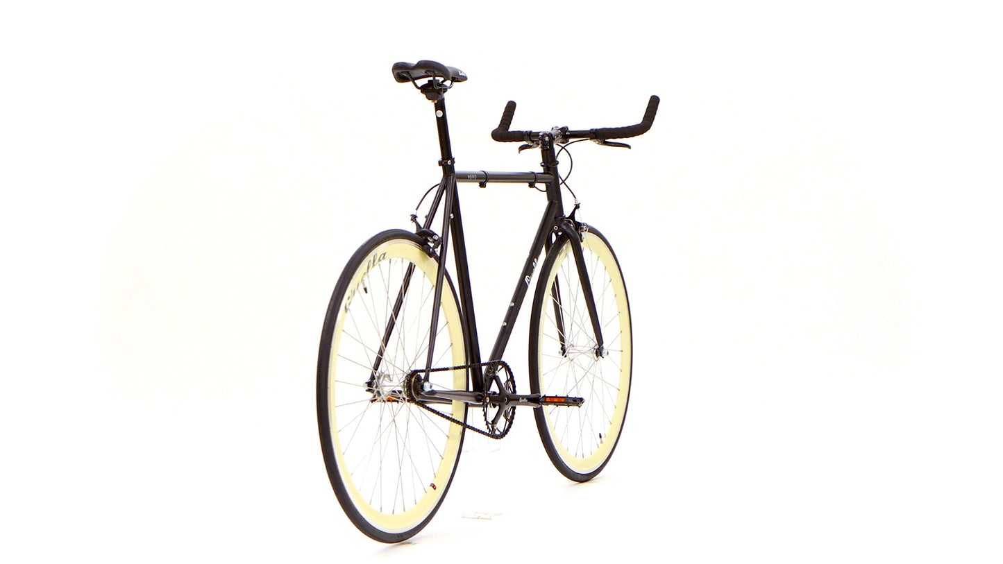 Nero Courier Cream Single-Speed Bike