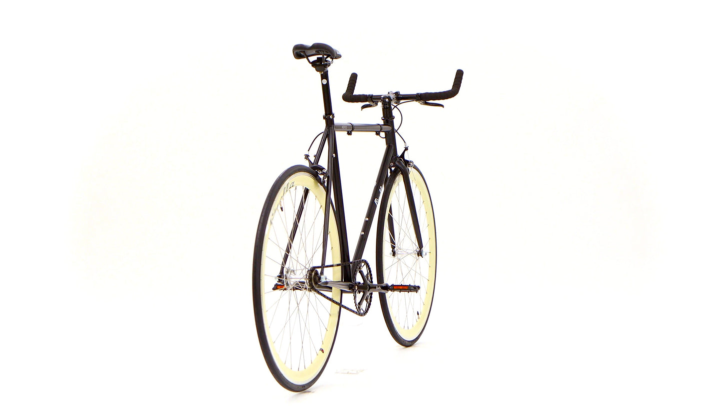 Nero Courier Cream Single-Speed Bike