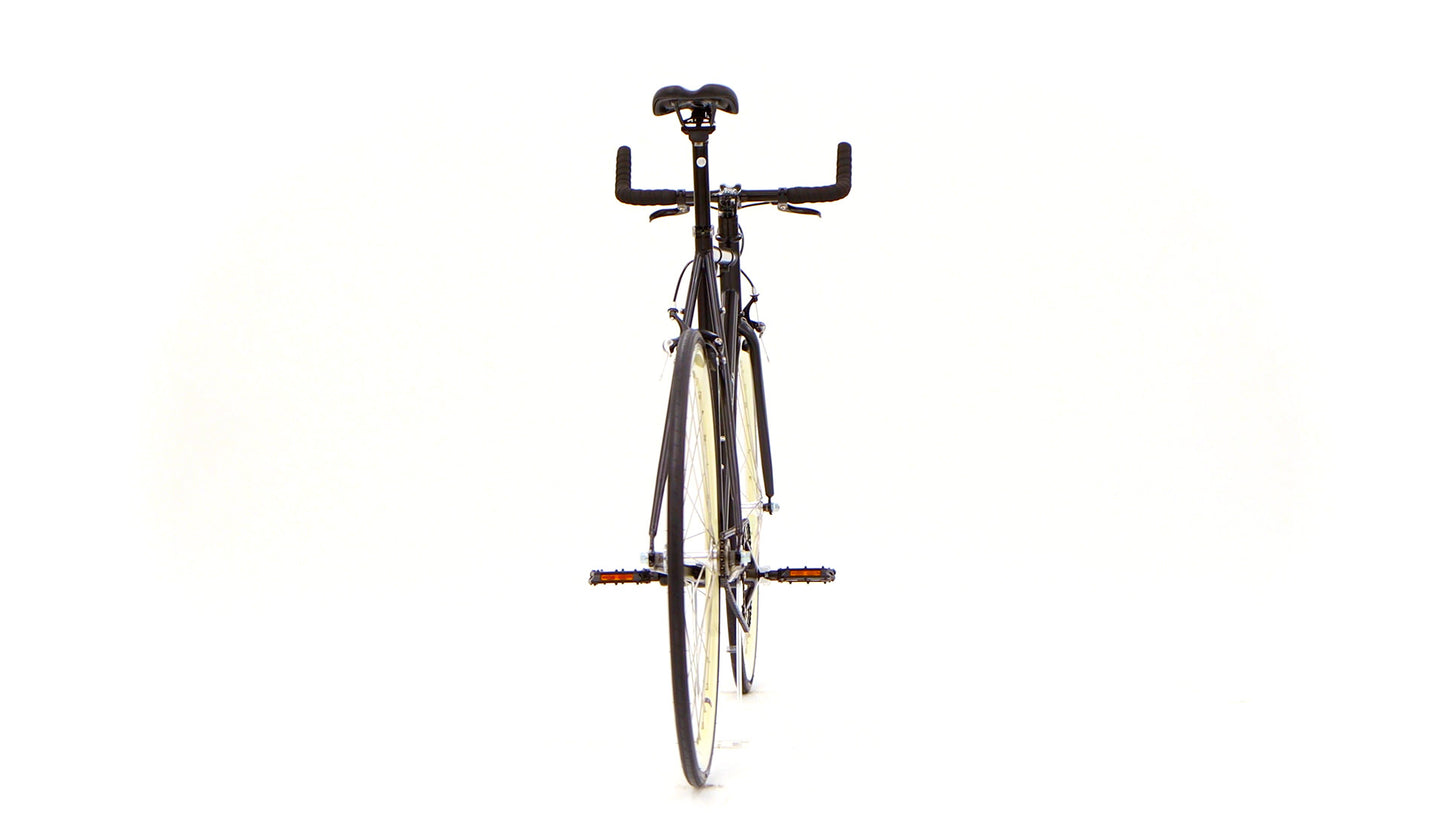 Nero Courier Cream Single-Speed Bike