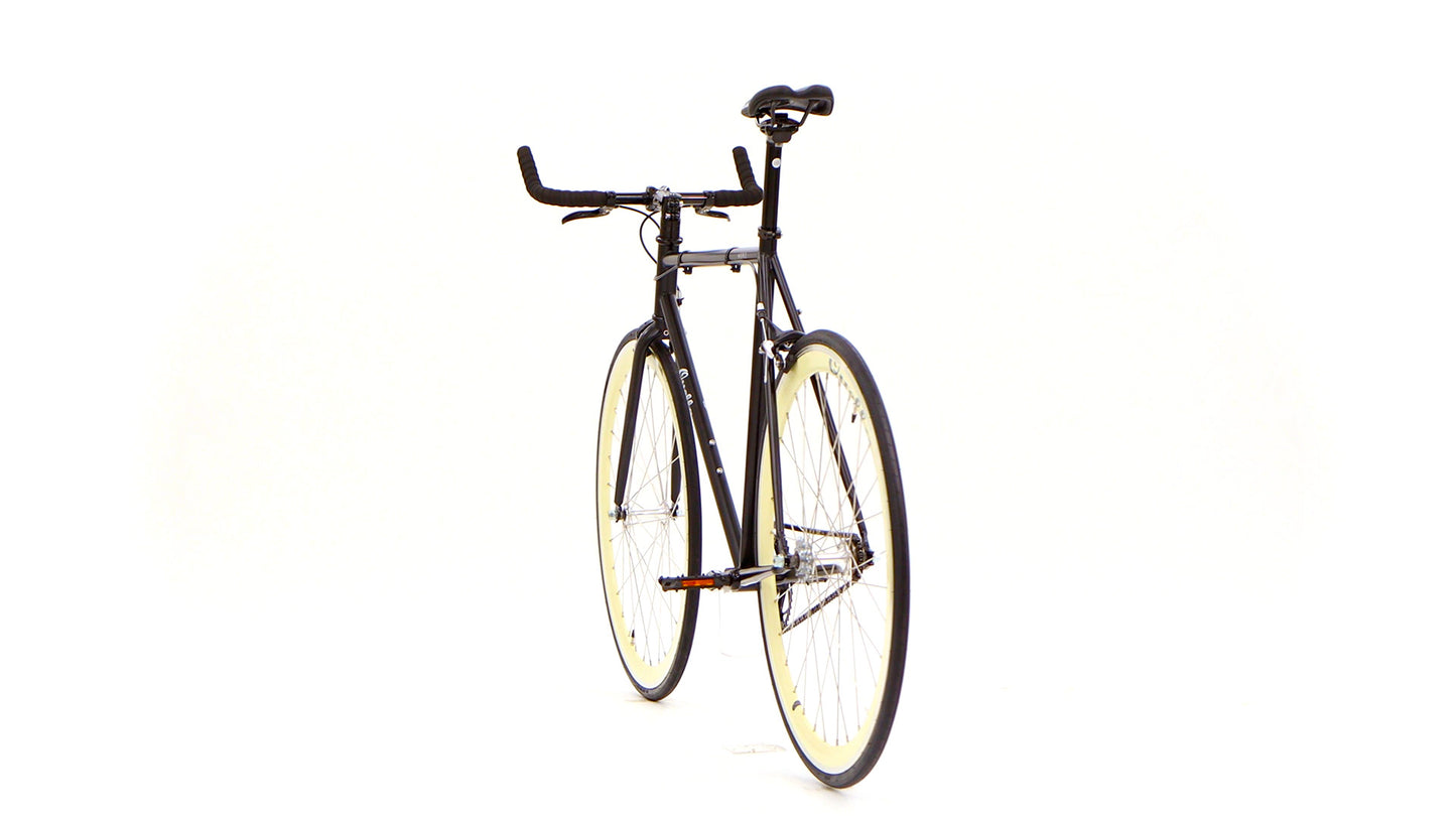 Nero Courier Cream Single-Speed Bike