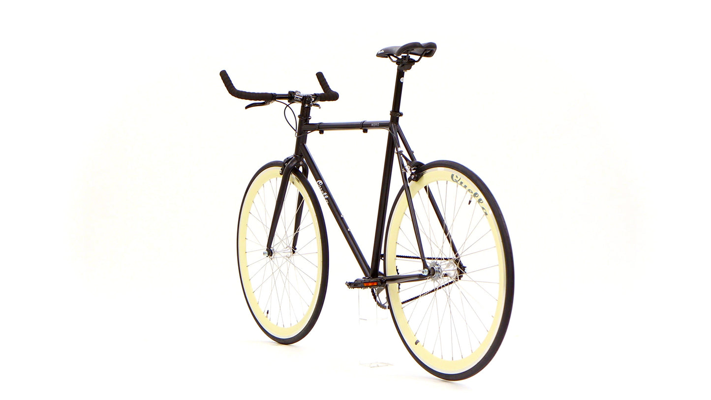 Nero Courier Cream Single-Speed Bike