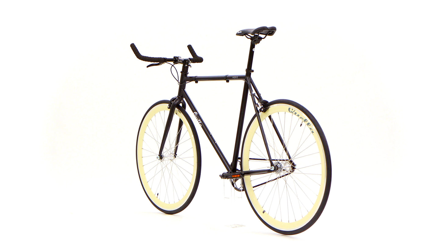 Nero Courier Cream Single-Speed Bike