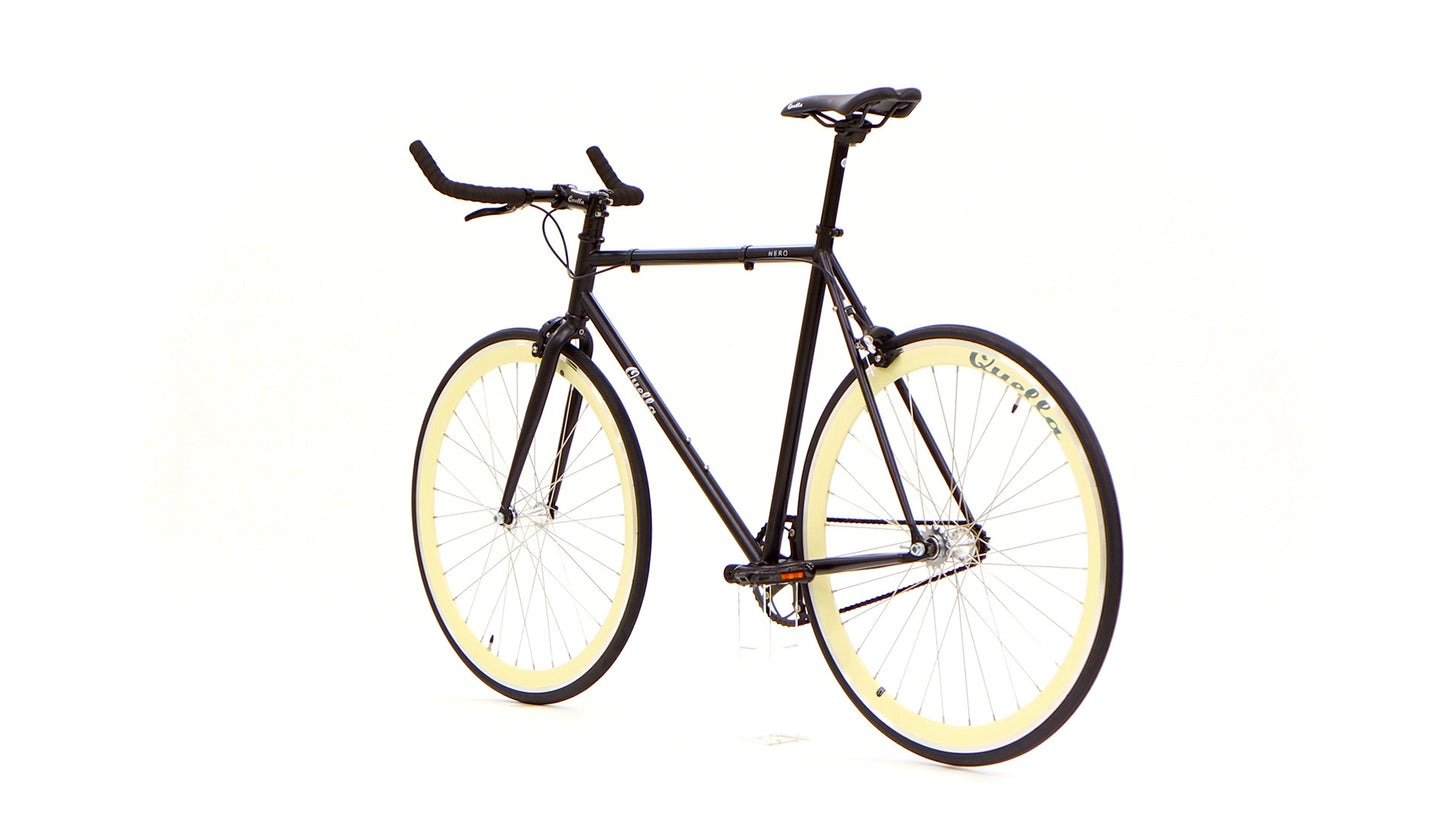 Nero Courier Cream Single-Speed Bike