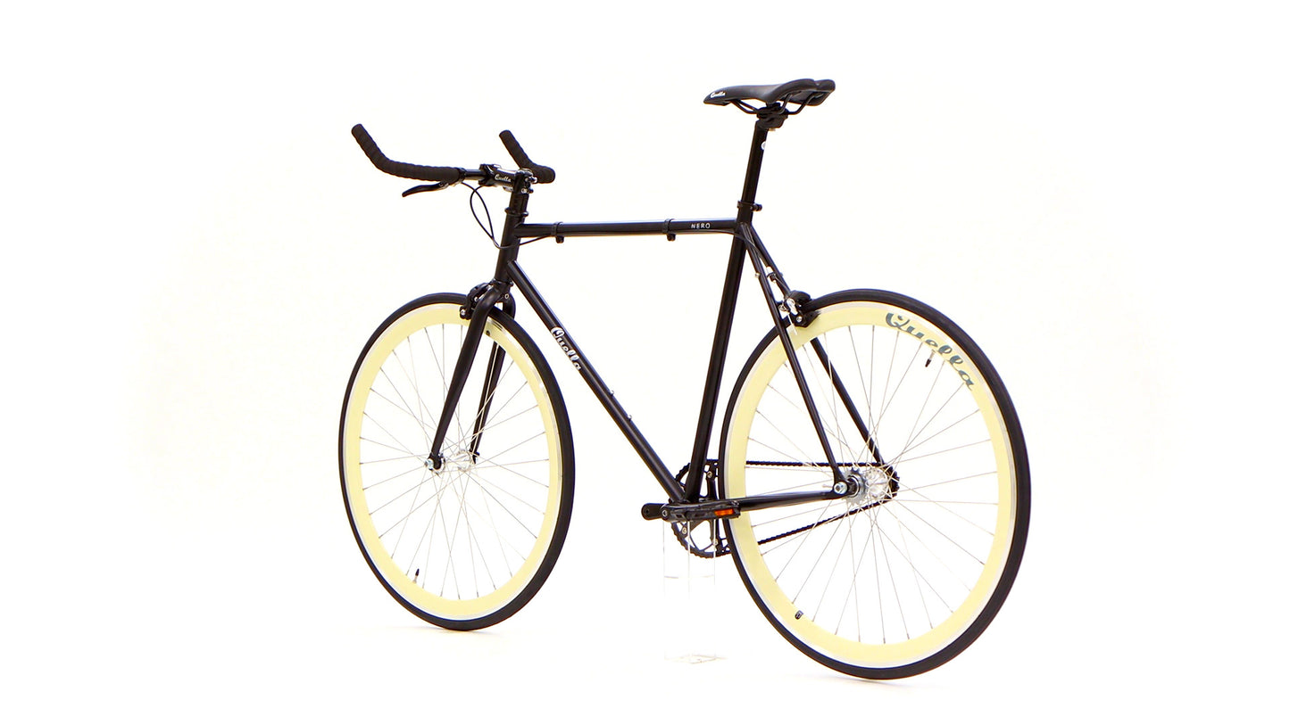 Nero Courier Cream Single-Speed Bike