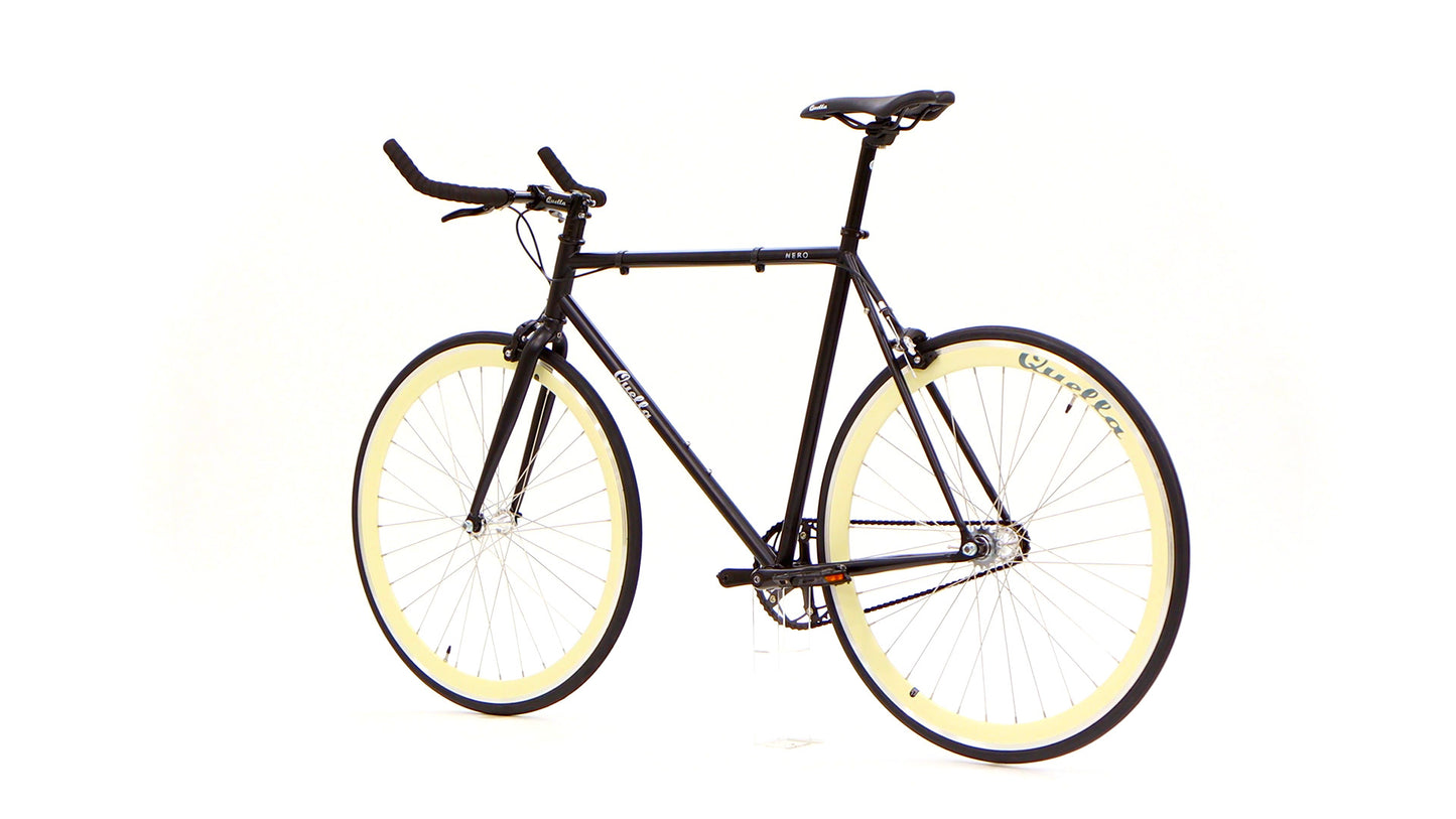 Nero Courier Cream Single-Speed Bike