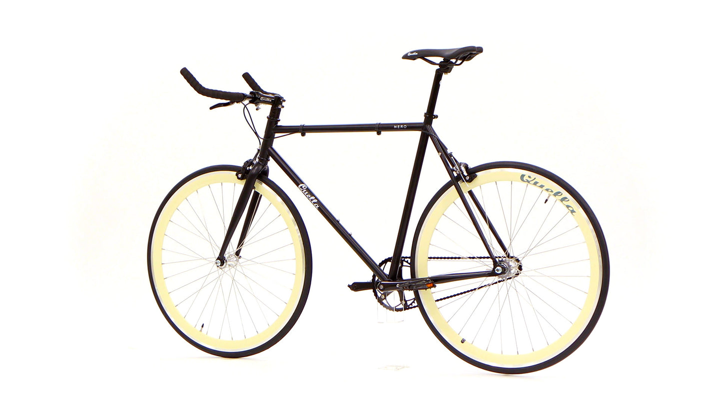 Nero Courier Cream Single-Speed Bike