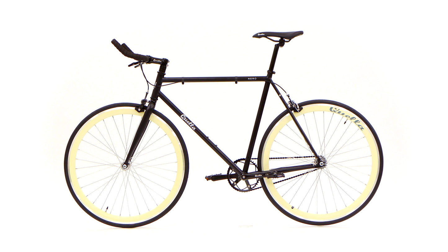 Nero Courier Cream Single-Speed Bike