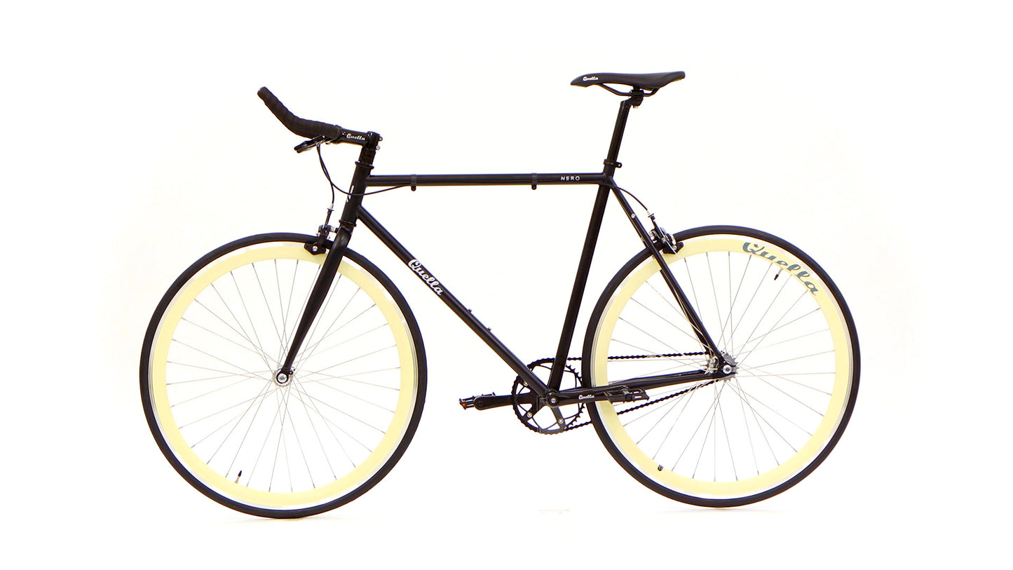 Nero Courier Cream Single-Speed Bike