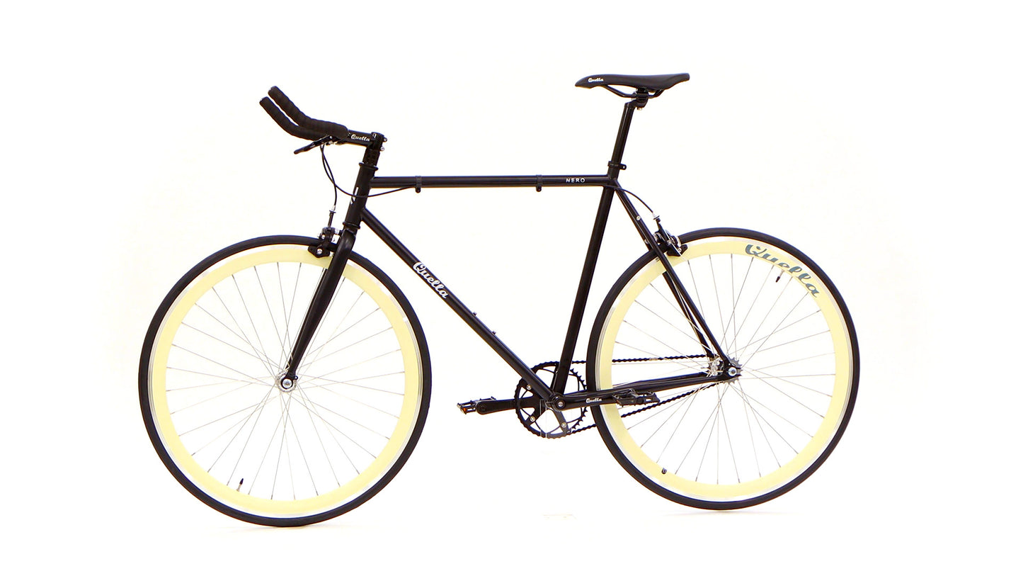 Nero Courier Cream Single-Speed Bike