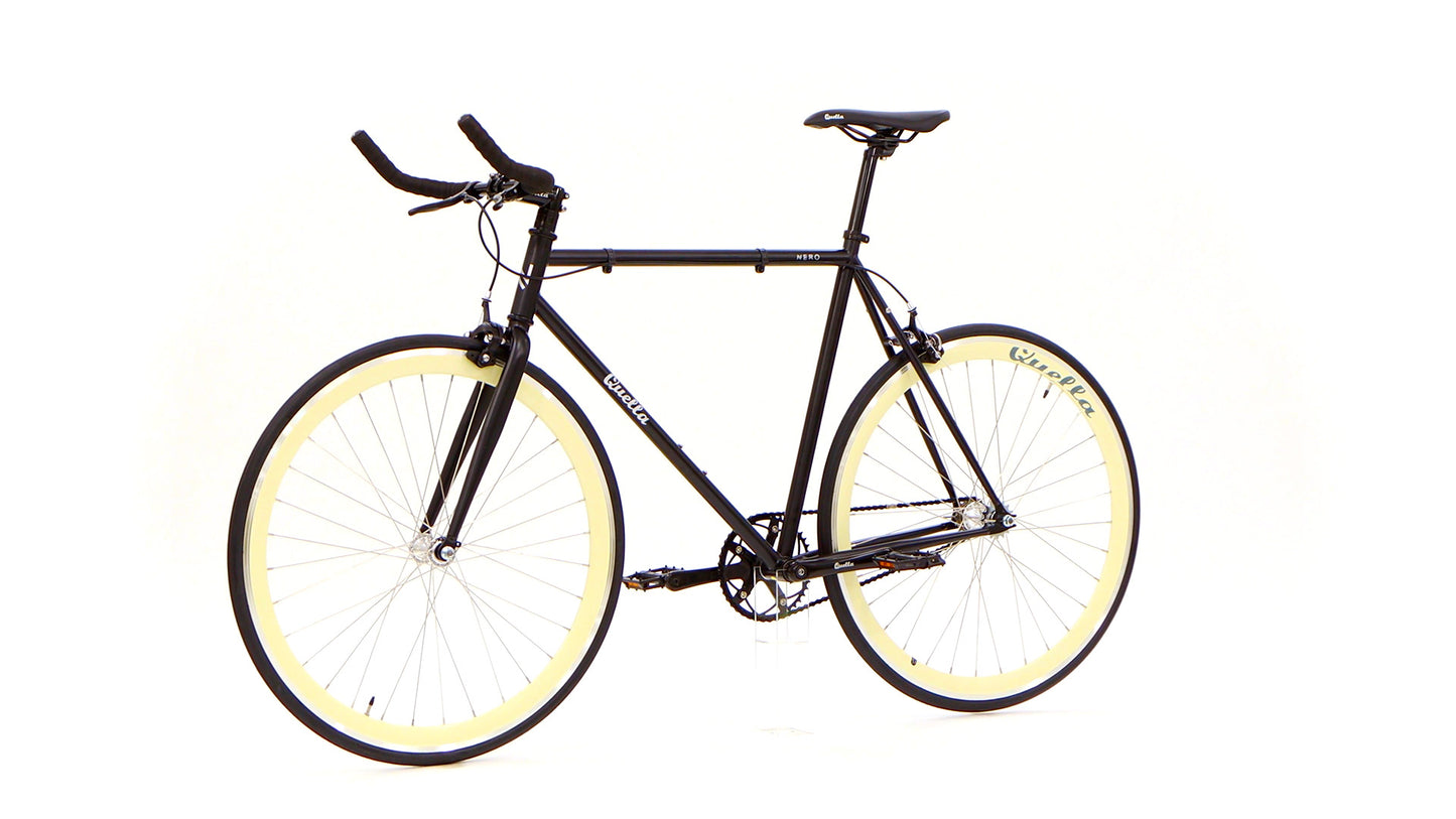 Nero Courier Cream Single-Speed Bike