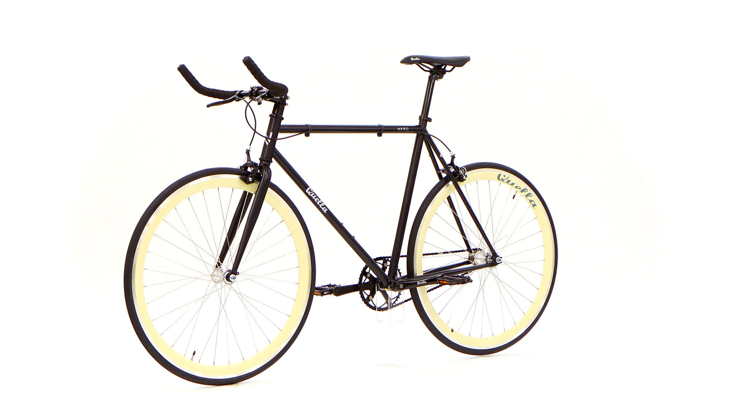 Nero Courier Cream Single-Speed Bike