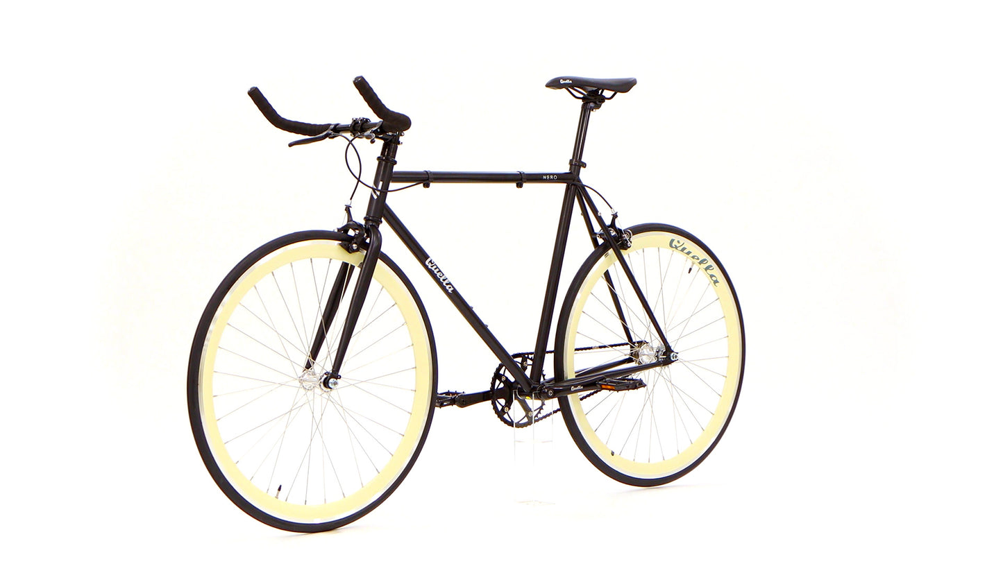 Nero Courier Cream Single-Speed Bike