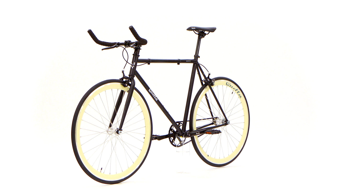 Nero Courier Cream Single-Speed Bike