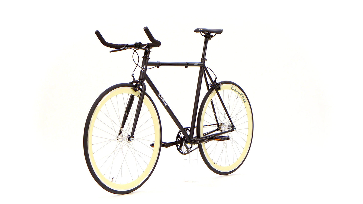 Nero Courier Cream Single-Speed Bike